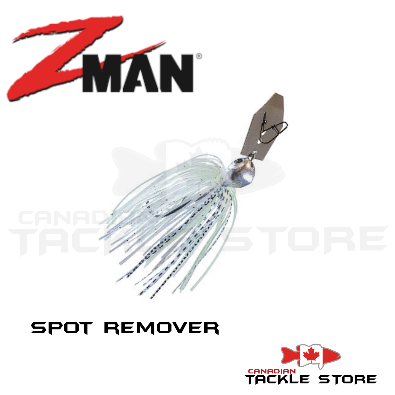 Z-Man Chatterbait Jack Hammer 3/8 OZ / Spot Remover