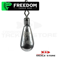 Freedom Tackle Tungsten Drop Shot Tear Drop Weight